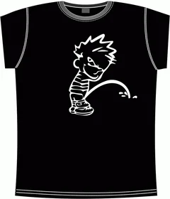 злобный писающий мальчик black